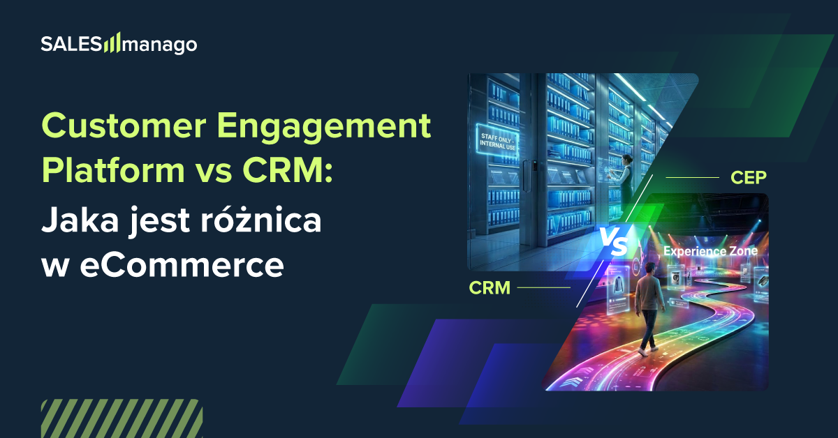 Customer Engagement Platform vs CRM: Jaka jest różnica w eCommerce (i&nbsp;której potrzebujesz)?