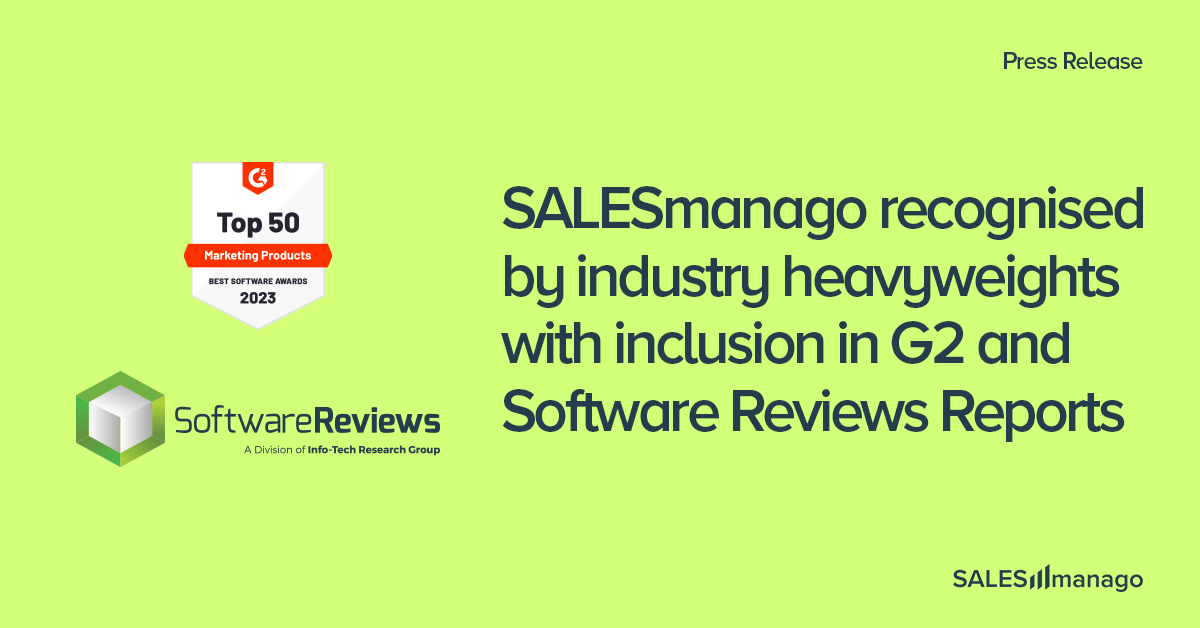 Manago AI recognised by industry heavyweights with inclusion in G2 and Software Reviews Reports