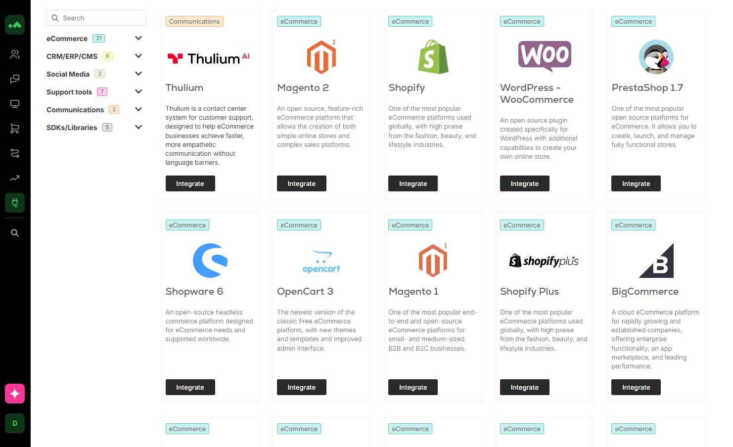 Integrations & APIs