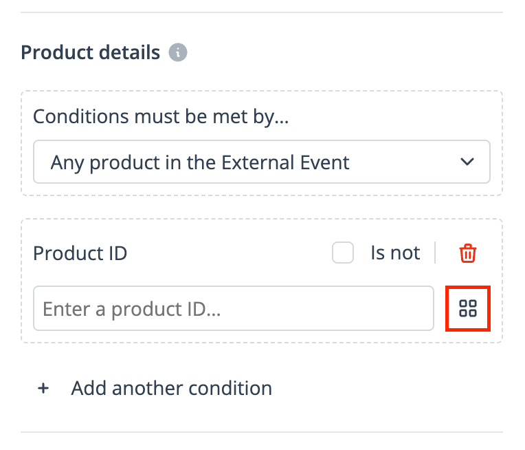 product details
