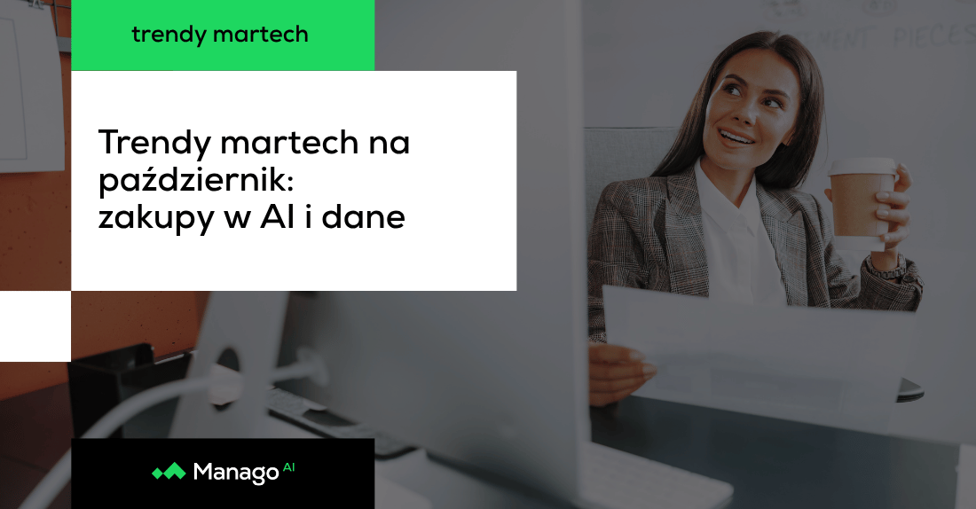 Trendy martech na październik 2026: zakupy w AI, ruch z asystentów i problem zaufania do danych
